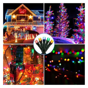 🌟LUCES NAVIDEÑAS CON PANEL SOLAR🌟